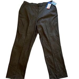 Investments Black with tiny white dots Slim panel size 14 petite #10142